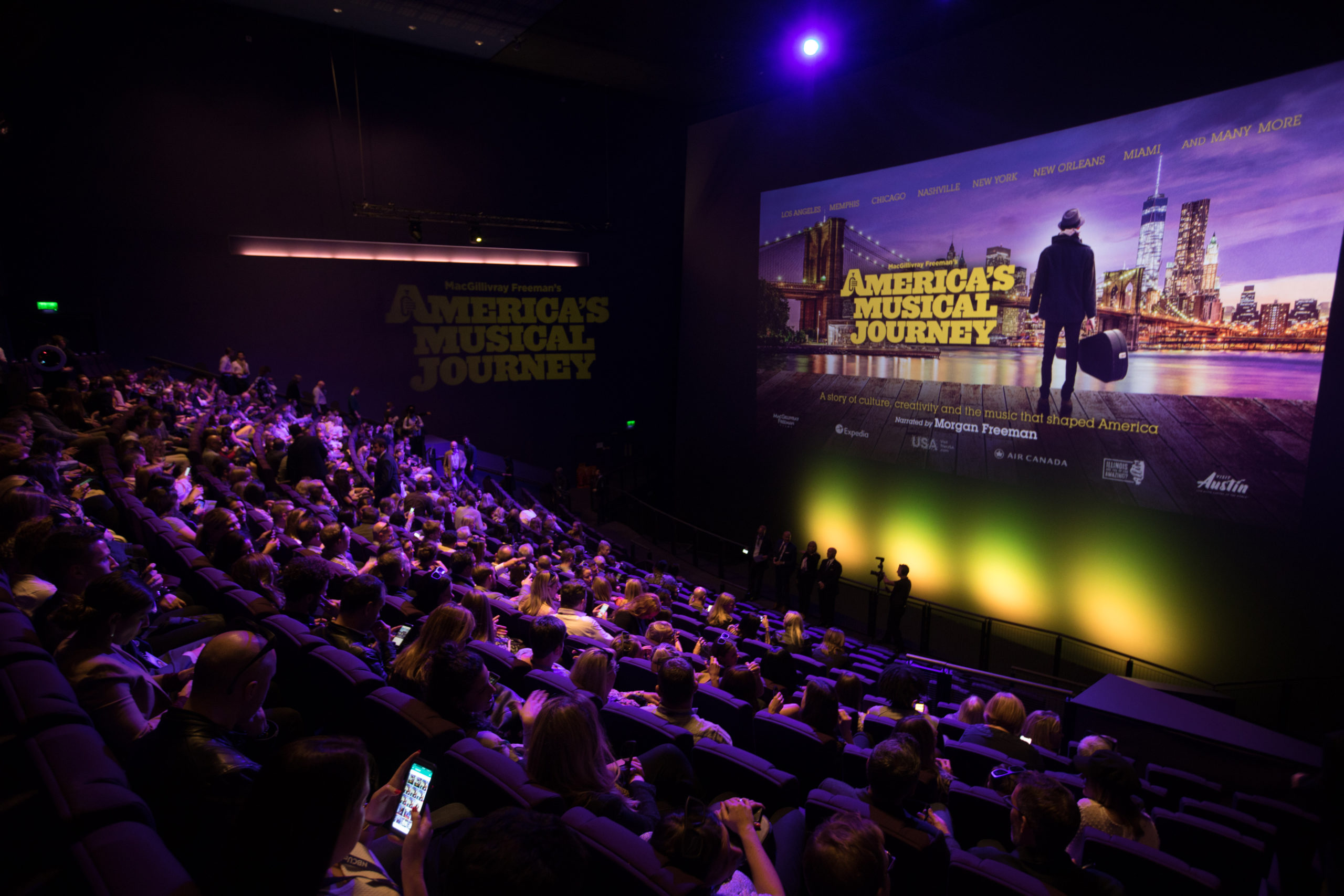 America's Musical Journey film at The Science Museum