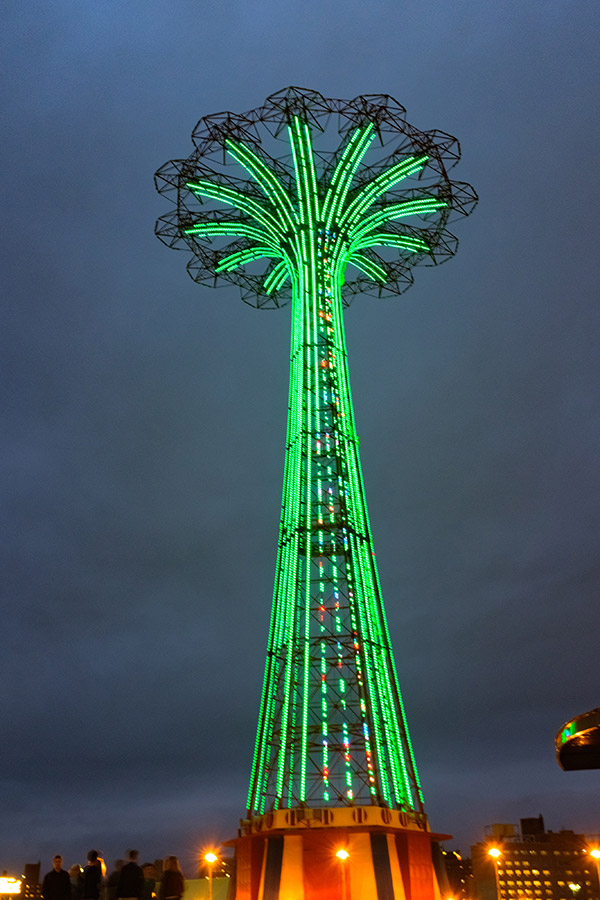 Parachute jump